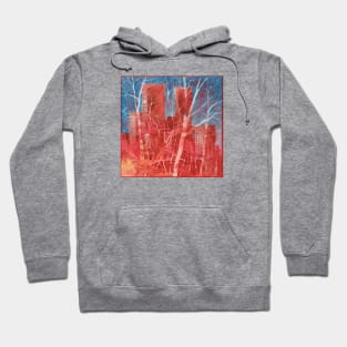 Ancient towers under the cerulean sky Hoodie